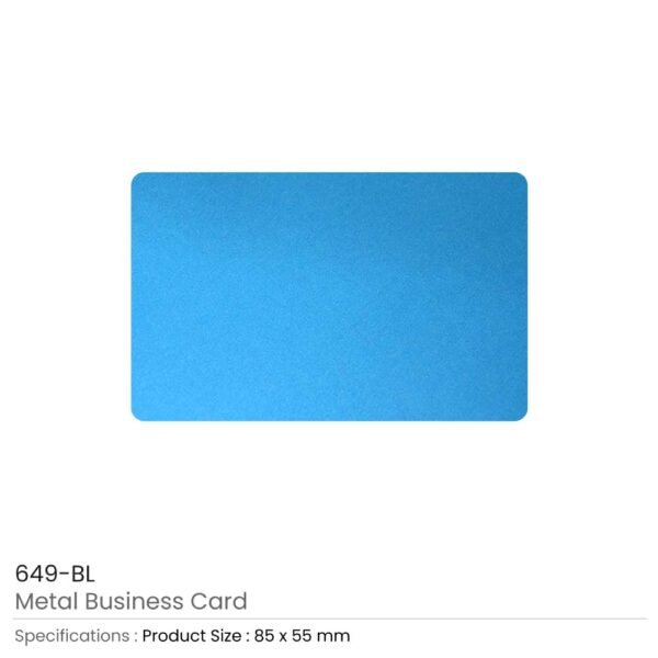 Custom Metal Business Cards – Sleek & Durable Corporate Branding