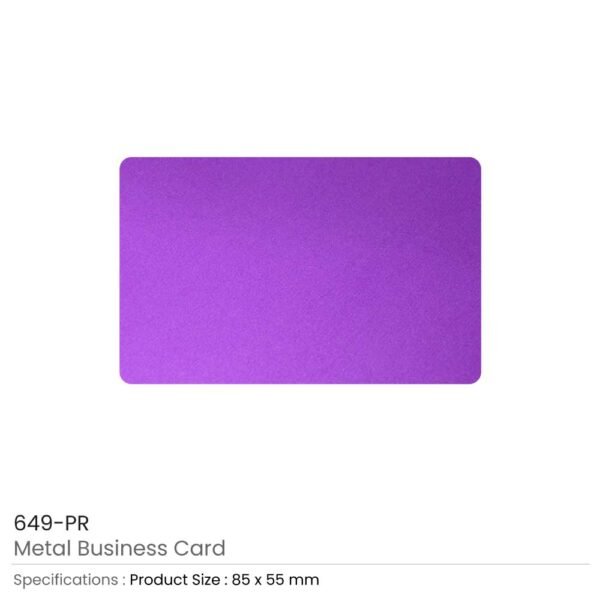 Custom Metal Business Cards – Sleek & Durable Corporate Branding