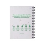 Plantable Notepads B6 with Seed Covers & Spiral Binding